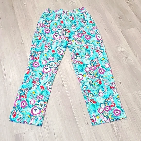 Disney Vera Bradley Ariel Pajama Pants Size XS - Picture 3 of 7